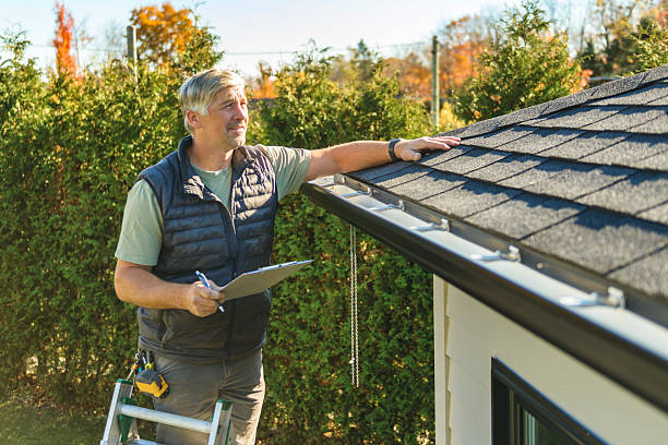Professional Roof Leak Repair technician working in Olga, FL